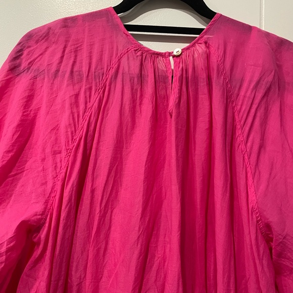 Pink Tiered Dress by Devotion TWINS - Picture 7 of 12